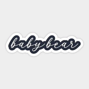 Baby Bear Sticker